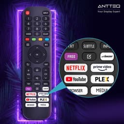 ANTTEQ V32-AH3.Q1L-BT - 32 Inch Smart TV (81 cm) - HD Ready - VIDAA OS - Triple Tuner - Hotel Modus — thumbnail 4