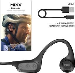 Mixx Resonate Bone Conduction - Sport Oortjes - Open ear - Zwart — thumbnail 3