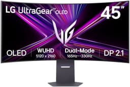 LG UltraGear OLED 45GX950A - 5K - Curved Ultrawide Gaming Monitor - Dual-Mode - 165hz - 330hz - USB-C 90W - 45 inch — thumbnail 9