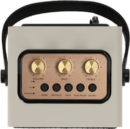 BRAINZ Retro Speaker Wit — thumbnail 2