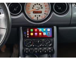 Autoradio 2/64GB met Carplay en Android auto | Geschikt voor Mini Cooper 2000-2007 | Radio scherm met Navigatie | 2000 2001 2002 2003 2004 2005 2006 2007 | R50 R52 R53