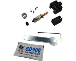 Bambu Lab gehard stalen nozzle 0.4mm extruder kit Hot End Hardened Steel Nozzle 0.4mm for Bambu Lab X1 and P1P