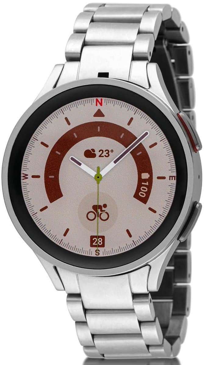 Samsung Galaxy Watch5 Pro - Smartwatch - 46 mm - Zilver - Special Edition — afbeelding 1