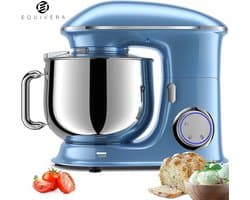 Equivera Deegmachine - Kneedmachine - Deegmixer - Keukenmixer - Keukenmachine