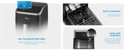 DeXem - Heteluchtfriteuse 7L - airfryer - airfryer oven - heteluchtoven - Midea Heteluchtfriteuse - Heatxpress-Technologie - 90% Minder Olie - Energie En Tijdbesparing Met 7 Pre sets, — thumbnail 12