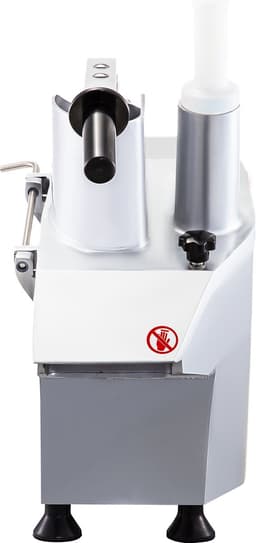 VEVOR Elektrische Groentesnijder Commerciële Keukenmachine 6 Snijschijven RVS — thumbnail 2