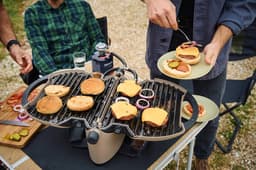 nomadiQ BBQ 3.0 - De ultieme lichtgewicht draagbare gas BBQ / Grill - Barbecue voor op de camping & vakantie - Urban Gray — thumbnail 2