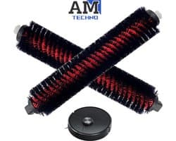 Accessoireset geschikt voor Roborock S7 Pro Ultra, Reinigingsborstel, 2 stuks rolborstel, hoofdborstel for Roborock accessoires, hogesnelheidsreinigingsrolborstels for Roborock S7/S8 Maxv