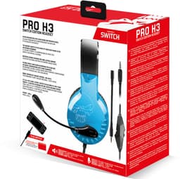 Spirit of Gamer Headset – Kinder Koptelefoon - Koptelefoon - Microfoon – Geschikt Voor Headset Nintendo Switch/PS5/PS4/Xbox Series X/S/Xbox One/Pc – Ruisonderdrukkende Microfoon – Verstelbare hoofdband – Helder geluid – Blauw/Rood/Zwart — thumbnail 2