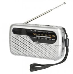 Noodradio - Draagbare radio - 12cm/90g - Gemakkelijk mee te nemen - noodpakket must have - radio op batterijen voor rampen — thumbnail 1