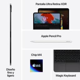 Apple iPad Pro (2024) - 11 inch - WiFi - 256GB - Zilver - 7e generatie — thumbnail 5