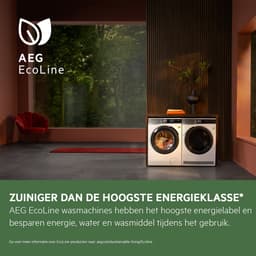 AEG LR9586BN4 EcoLine 9000 serie AbsoluteCare - Wasmachine - 30% zuiniger dan energielabel A - NL/FR — thumbnail 4