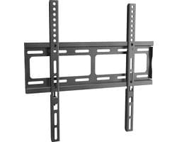 TV muurbeugel TV Flat Ultra Slim voor 26-55 inch, universele tv-beugel F0244, televisiebeugel voor muur, wandhouder televisie 55 inch, tot 60 kg, max. VESA 400 x 400 mm, vast