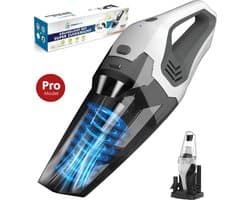 Cleanforce Kruimelzuiger Pro met 2 krachtige zuigstanden - Snoerloos - Nat & Droog - Geschikt voor Thuis, Auto etc.
