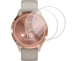 2x Screenprotector geschikt voor Garmin Vivomove 3 - Folie Screen Protector geschikt voor Garmin Vivomove 3
