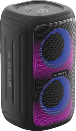 N-GEAR LGP Juke 101 - Bluetooth Speaker - Partybox - Waterproof - Zwart — thumbnail 1