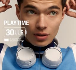 Fresh ‘n Rebel Code Fuse – Draadloze on-ear koptelefoon - Bluetooth - 30 uur Speeltijd - Wit - Ice Grey — thumbnail 2
