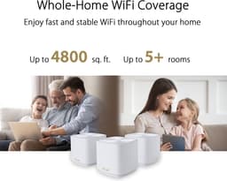 ASUS ZenWiFi XD4 Plus AX1800 3 stuks wit dual-band (2,4 GHz / 5 GHz) Wi-Fi 6 (802.11ax) 2 intern — thumbnail 4