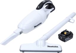 Makita DCL 181 FG1W Snoerloze stofzuiger 18 V Wit + 1x oplaadbare accu 6.0 Ah - zonder oplader — thumbnail 4