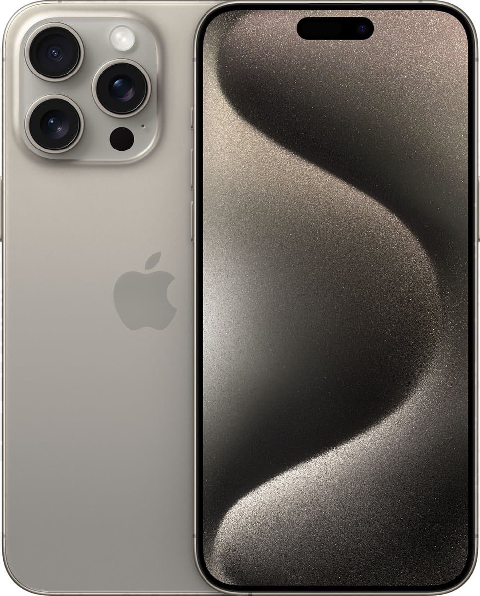 APPLE iPhone 15 Pro Max 5G - 1 TB Naturel Titanium — afbeelding 1