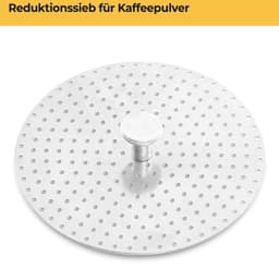 SILBERTHAL Inductie Espressopercolator van Roestvrij Staal - voor 1-6 Kopjes - 300 ml - Zwart — thumbnail 4