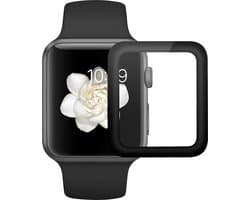 Screenprotector geschikt voor Apple Watch Series 3 (38 mm) | Schermbescherming glas | Volledige Bescherming voor scherm | Beschermglas Full