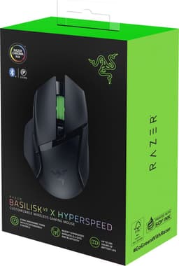 Razer Basilisk V3 X HyperSpeed - Draadloze Gaming Muis - Ergonomisch - RGB - 18.000 DPI - Zwart — thumbnail 11