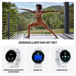Garmin Venu 3s - Smartwatch - AMOLED-Scherm - 41mm - Dust Rose — thumbnail 4