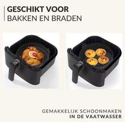 Keufens Airfryer Siliconen Bakje - Airfryer Accessoires - Airfryer Bakvorm - XL en XXL - Ø 20cm — thumbnail 4