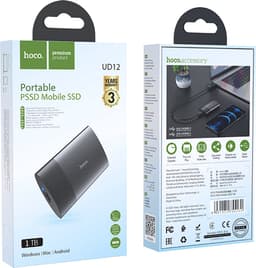 HOCO Portable D12 - Externe SSD - 1TB - Portable SSD - Mini Externe Harde Schijf — thumbnail 4