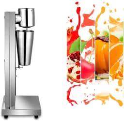 Cellista Milkshake Machine 650ml - Commerciële Milkshake Maker - Drankmixer Horeca - 180W 18000 RPM - Dubbele Snelheid - Bubble Tea Mixer — thumbnail 4