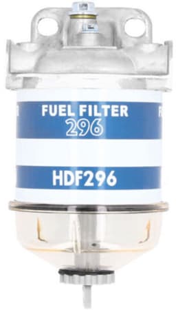Brandstoffilterunit 7111-296 geschikt voor Massey Ferguson modellen 133, 135, 140, 145, 165, 168, 175 en 178. — thumbnail 1