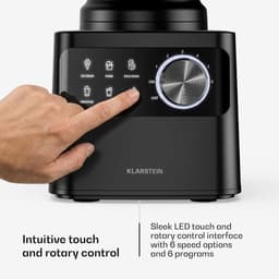 Keukenmachine met Mixer - Multifunctionele Keukenapparaat - Allround Keukenwerk - Krachtige 1200W Motor - 2L Kom - Zwart — thumbnail 3