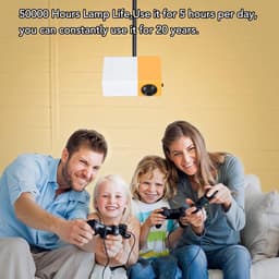 Allecto - Miniprojector - Draagbare LED-projector - 1080P Full Hd — thumbnail 4
