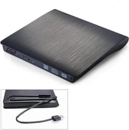 Externe DVD Brander - USB CD Station - Bestanden Archiveren - Verborgen USB Kabel - USB 3.0 - Zwart — thumbnail 1