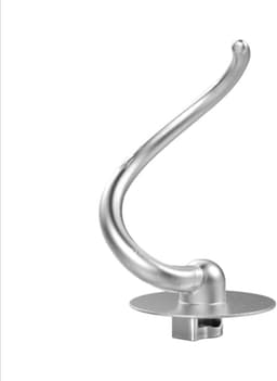 Roerbezem Keukenmachine - Kneedhaak Mixer - Deeg Mengen - Aluminium Profiel - E-1047D Model - Aluminiumkleur — thumbnail 3