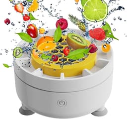Fruitwasmachine - Centrifuge schaal - Voedselbereiding - Draadloos ontwerp - 112 x 58 cm - Enkele Attribuut — thumbnail 1