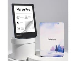 PocketBook Verse Pro Azure e-reader – Inclusief Wintertime Hoesje (shell cover) – Voordeelbundel