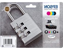 Inkt Cartridge Multipack - Printer Inkt - Zakelijk Printen - Vlek- en Watervast - 4 Stuks - Multicolor