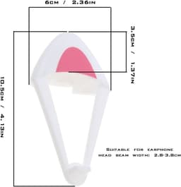 Store_9 - Cat Ears Hoofdtelefoon - Schattige Decoratie - Wit - Verstelbare Riemen - Silicone Cat Ears - Geschikt voor Over-Ear Hoofdtelefoons - Uni... — thumbnail 4