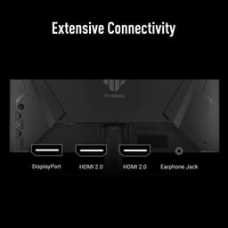 ASUS TUF Gaming VG27AQE5A - QHD Gaming Monitor - Stereo Speakers - 0.3ms - 165hz - 27 inch — thumbnail 13