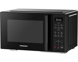 Heinner Inbouw Magnetron 23 L – 900 W – Grill 1100 W – 11 Vermogensstanden – Led Display – Air Fry-functie – ECO-modus – 99 min Timer – Zwart