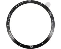 Stainless Steel Horloge Montage Lijm Deksel voor Krassen en Impact Bescherming Garmin Fenix 5 Accessoires Zwart