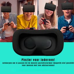 Nexvo® VR Bril met controllers - VR Bril - VR-brillen - Zwart - 19cm x 16cm x 12cm — thumbnail 2