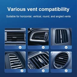 Auto Ventilator - Draagbare Koeler - Comfortabel Reizen - Drie Snelheden - 5 x 15 x 5 cm - Zwart — thumbnail 4