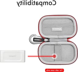 Draagbare Beschermhoes voor Externe SSD's - Geschikt voor XS1000, XS2000 en XS1000R - Duurzaam en Lichtgewicht — thumbnail 2