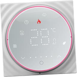 Draadloze Thermostaat - Slimme Regelaar - Temperatuur Regelen - Hoge Nauwkeurigheid - 13mm Paneel - Wit — thumbnail 5