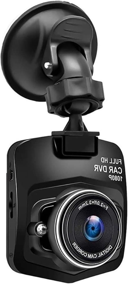 Auto Camera HD - Dash Cam DVR - Veilig Rijden - 1080P Full HD - 2.4 inch scherm - Zwart — afbeelding 1