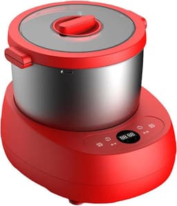 Deegmixer - Keukenmachine - Deeg Kneden - Touchscreen Bediening - 5 Liter Kom - Rood — thumbnail 1