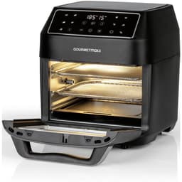 GOURMETmaxx Heteluchtoven Digitaal 12l - Zwart — thumbnail 7